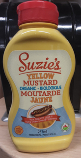 Suzie's Mustard - Yellow Mustard Organic
